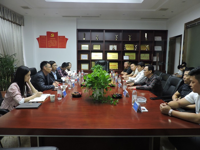 熱烈歡迎恒大、聯(lián)東集團(tuán)領(lǐng)導(dǎo)蒞臨我司考察指導(dǎo)工作